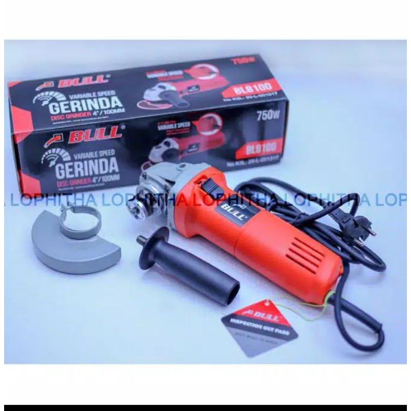MESIN GERINDA BULL BL8100 VARIABLE SPEED