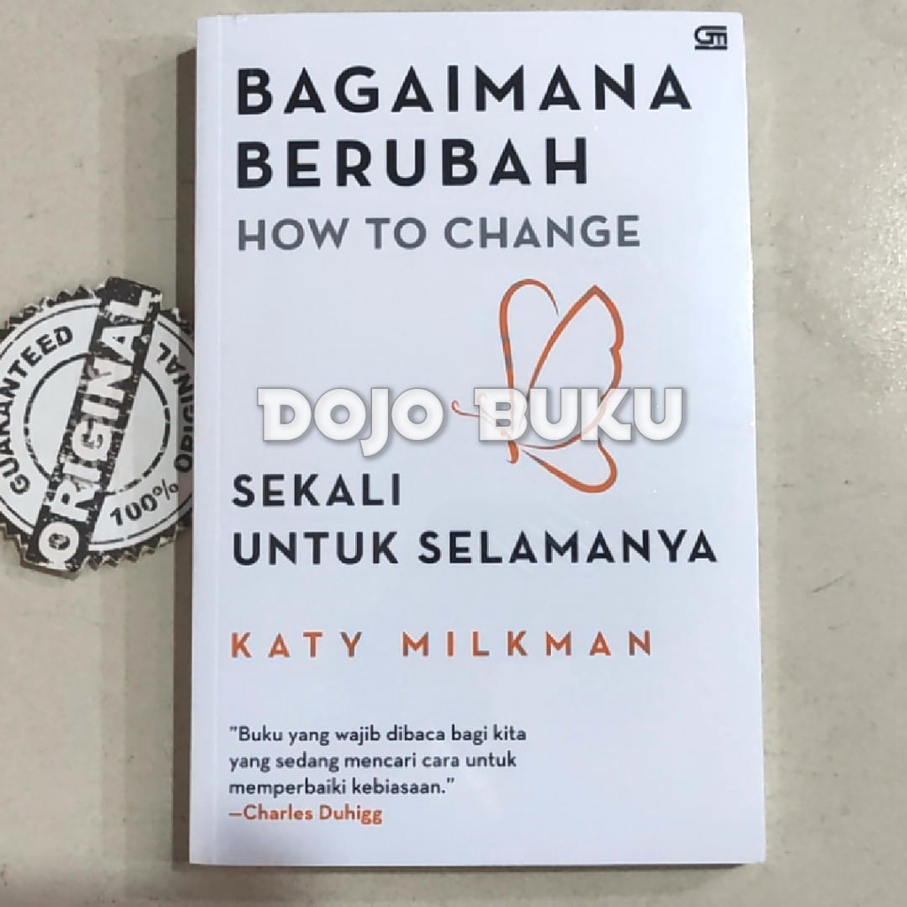 Buku Bagaimana Berubah: Sekali untuk Selamanya by Katy Milkman