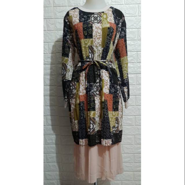 Long Tunik Plisket Bangkok