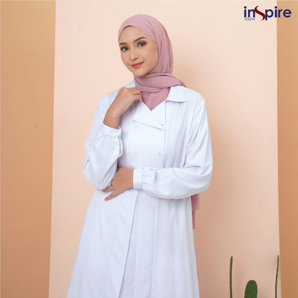 Inspire Tunik ITU 65 Bahan Sorento Stretch Atasan Muslimah Casual Model Terbaru