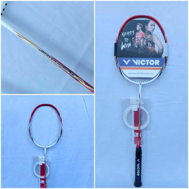 Raket badminton original Victor Brave Sword 66