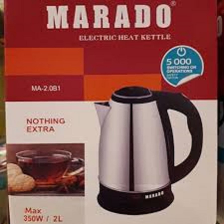 COD Teko Listrik Pemanas Air Kettle Electric Marado 2 Liter