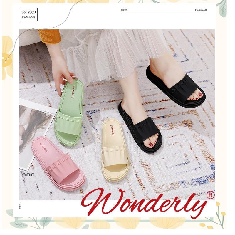 1997-1 [WONDERLY] Sandal Karet Wanita Wonderly / Sendal Jelly Cewek / Sendal Selop Wanita / Sandal Slides Wanita / Sendal Teplek Wanita / Sandal Slop Wanita