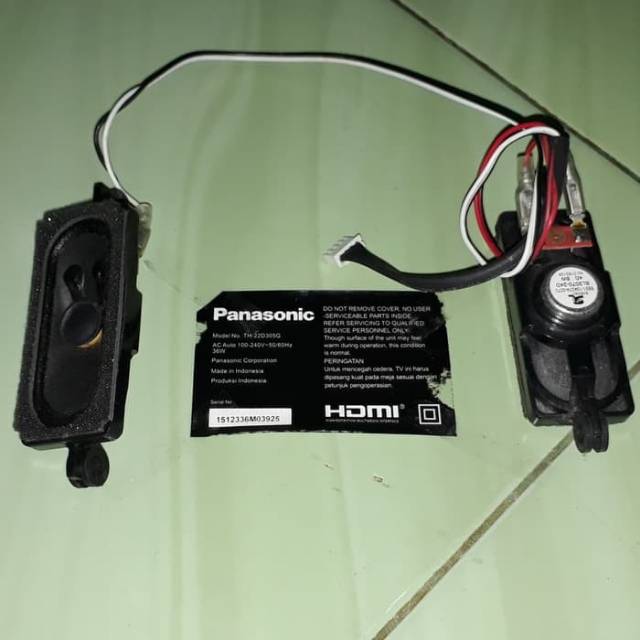 Speaker Speker Spiker Panasonic TH22D305G 22D305G 22D305