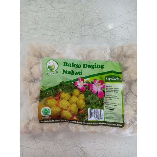 

Bakso daging nabati kualitas terjamin halal 100%