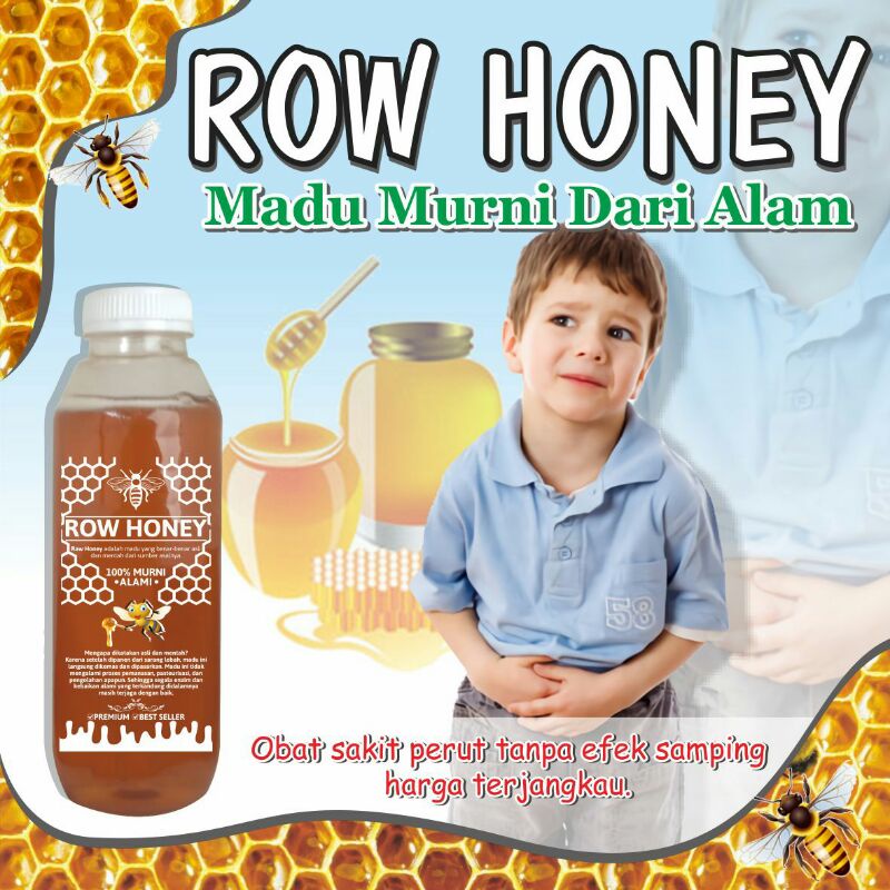 

madu row honey murni dari alam