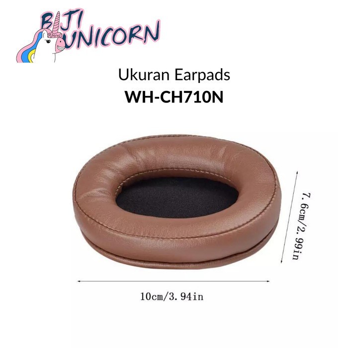 Earcup Earpad Ear Cushion Sony WH-CH710N Wireless NC / CH710 / CH-710