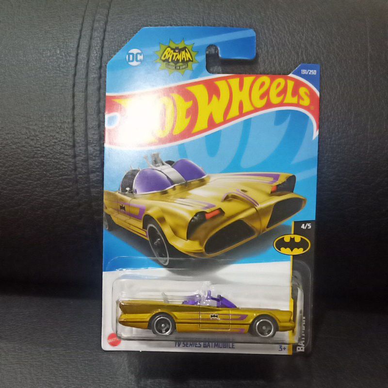 tv series batmobile hotwheels batman gold