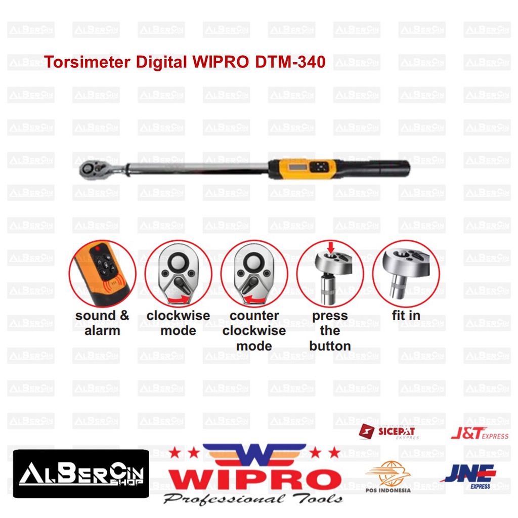 Torsimeter Digital WIPRO DTM-340 DTM 340