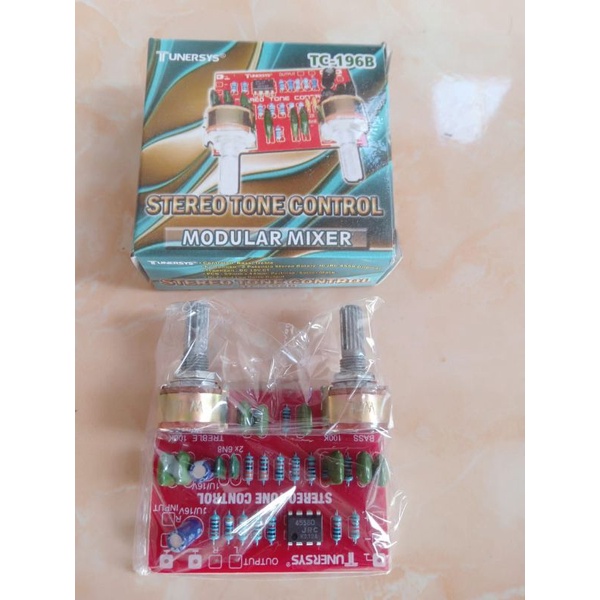stereo tone control modular mixer tunersys