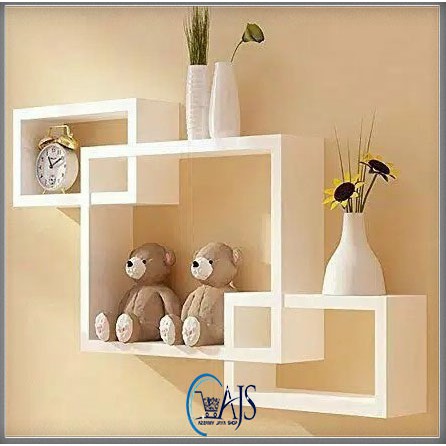 Rak Dinding Minimalis Kotak