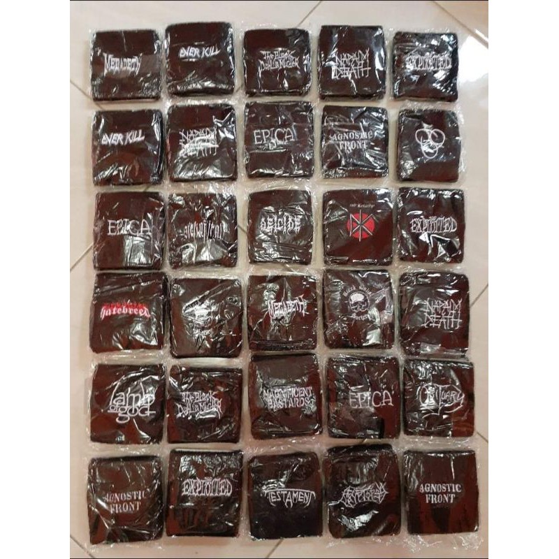 Handband Gelang Band Punk, Metal, Underground