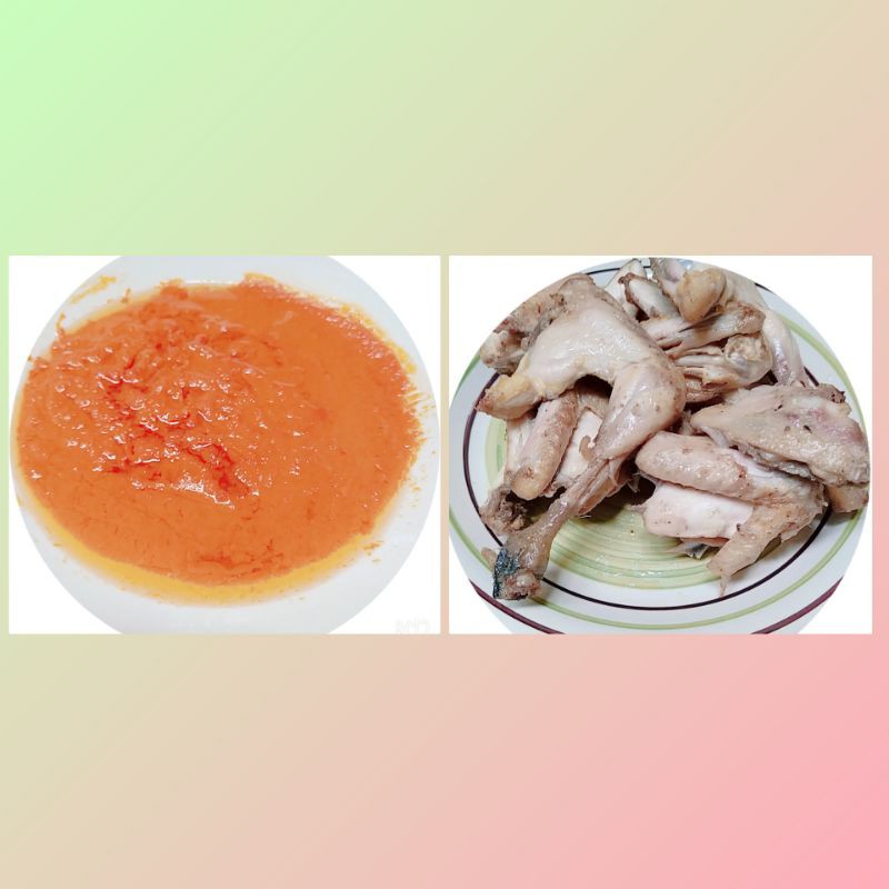 

Ayam POP Kampung 1 ekor masakan Padang 1