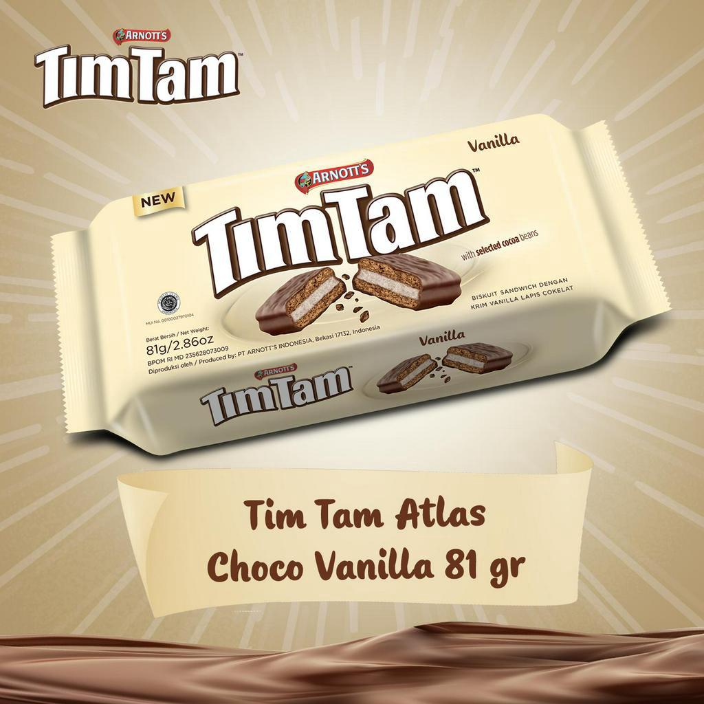 

Tim Tam Atlas Choco Vanilla 81 gr