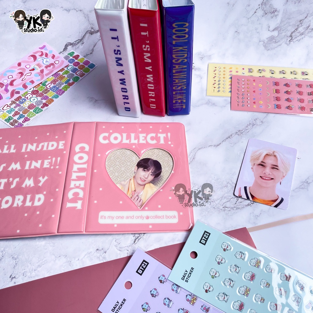 [READY STOCK]  Mini Collect Book / Collect book for photocard kpop /polaroid / photocard binder kore