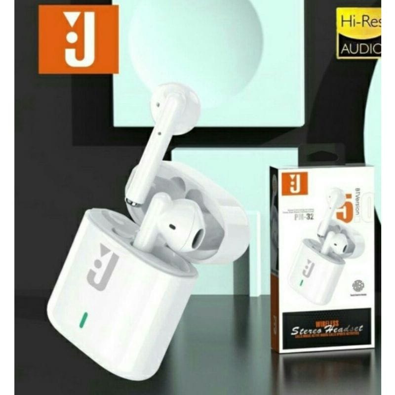 Headset Bluetooth J PM-32 STEREO Handsfree Bluetooth J PM32 STEREO Earphone WIRELESS J PM-32 STEREO