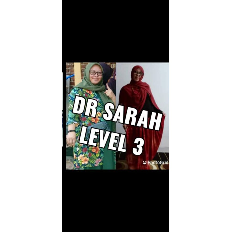 pelangsing Dr.sarah level 3 diet anti gagal