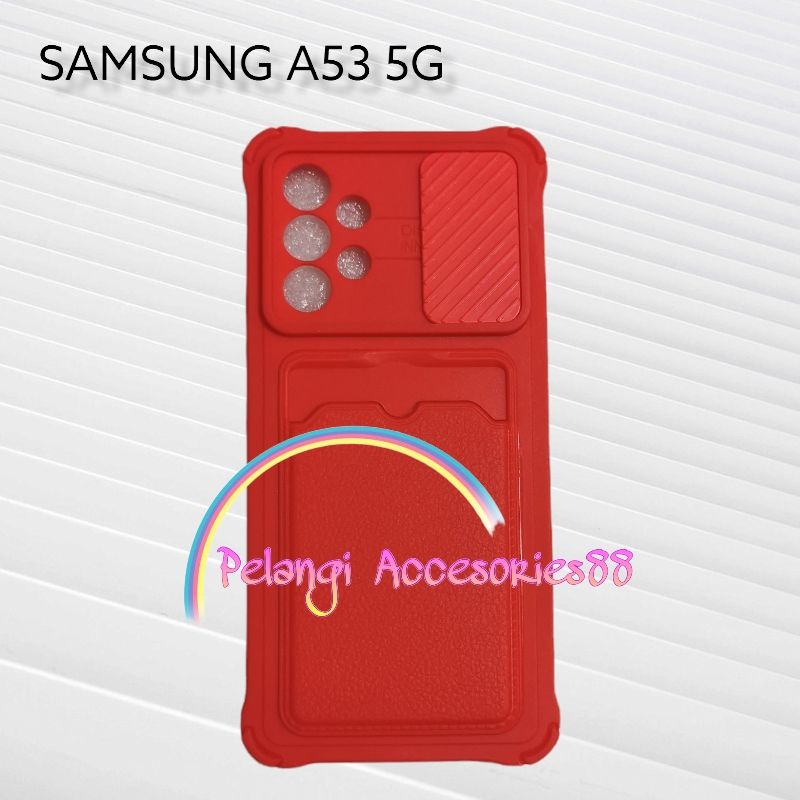 CASE SAMSUNG A53 5G SOFTCASE SLEDING WARNA WARNI