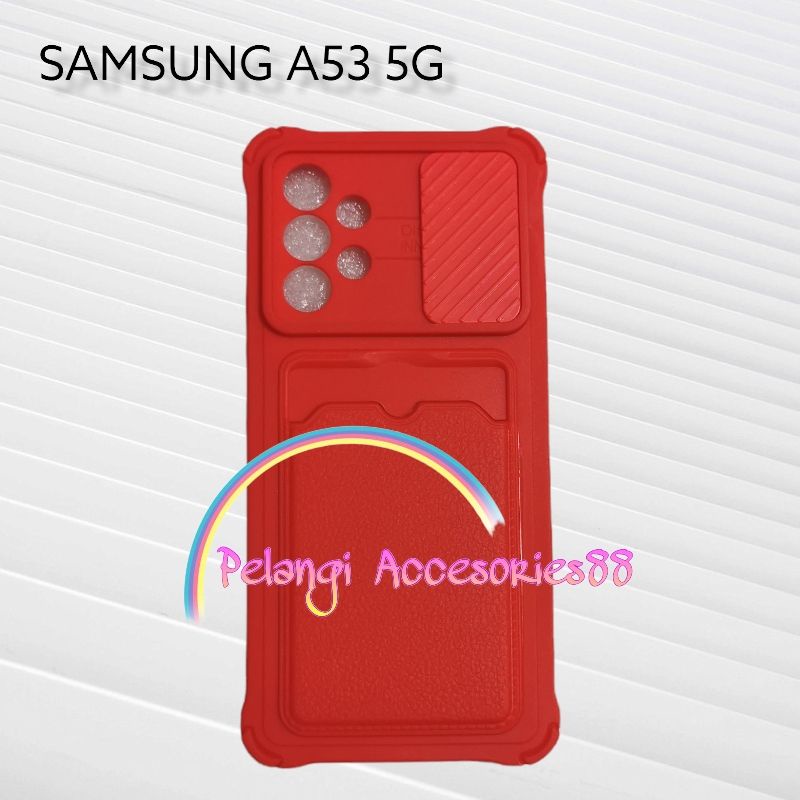 CASE SAMSUNG A53 5G SOFTCASE SLEDING WARNA WARNI