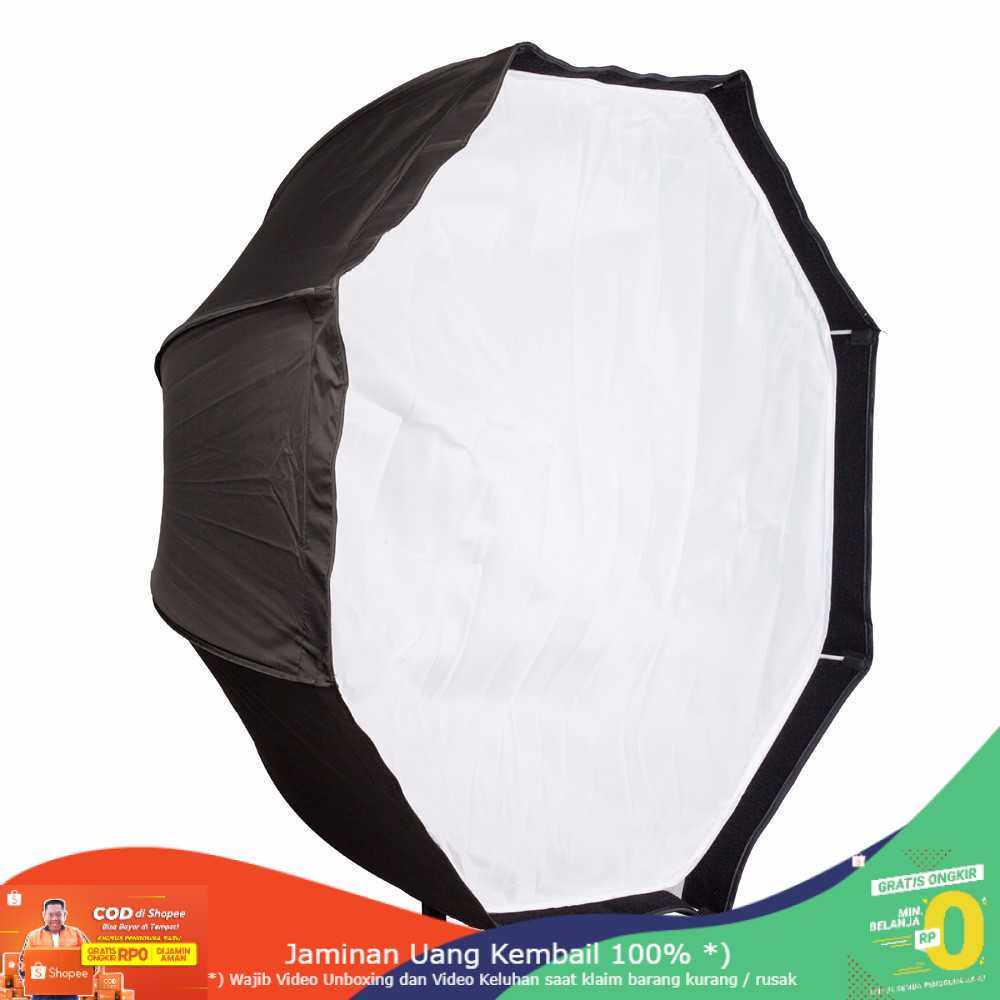 (BISA COD) RVOSTR Payung Octagon Softbox Reflektor untuk Flash Speedlight 120CM LD-TZ207