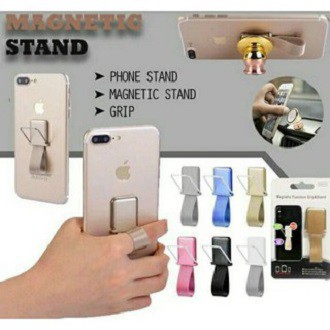 Paket Murah Magnetic Function Grip Standhp  Multifungsi Grip Stand XY - 016 Handphone Multifungsi