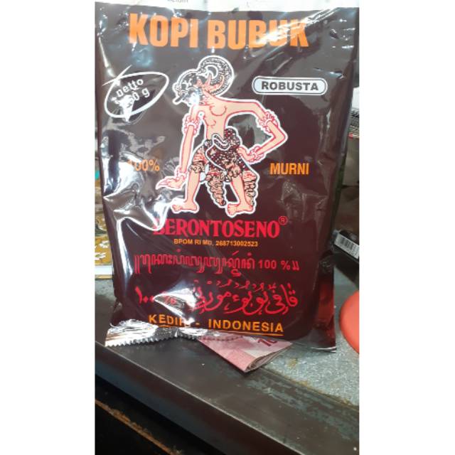 

Kopi bubuk brontoseno 250gr