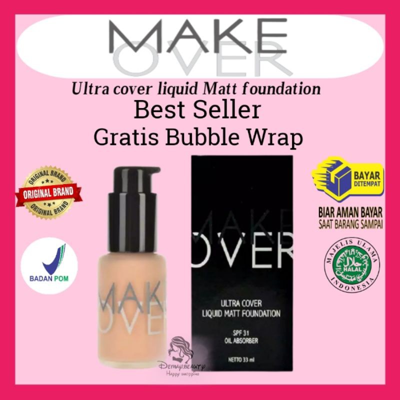 Make Over - Fondation - Alas Bedak Make Over - Foundation Make Up - Foundation Make Over