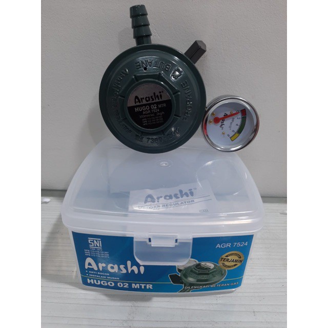 Arashi Regulator Gas Meter Hugo 02 MTR