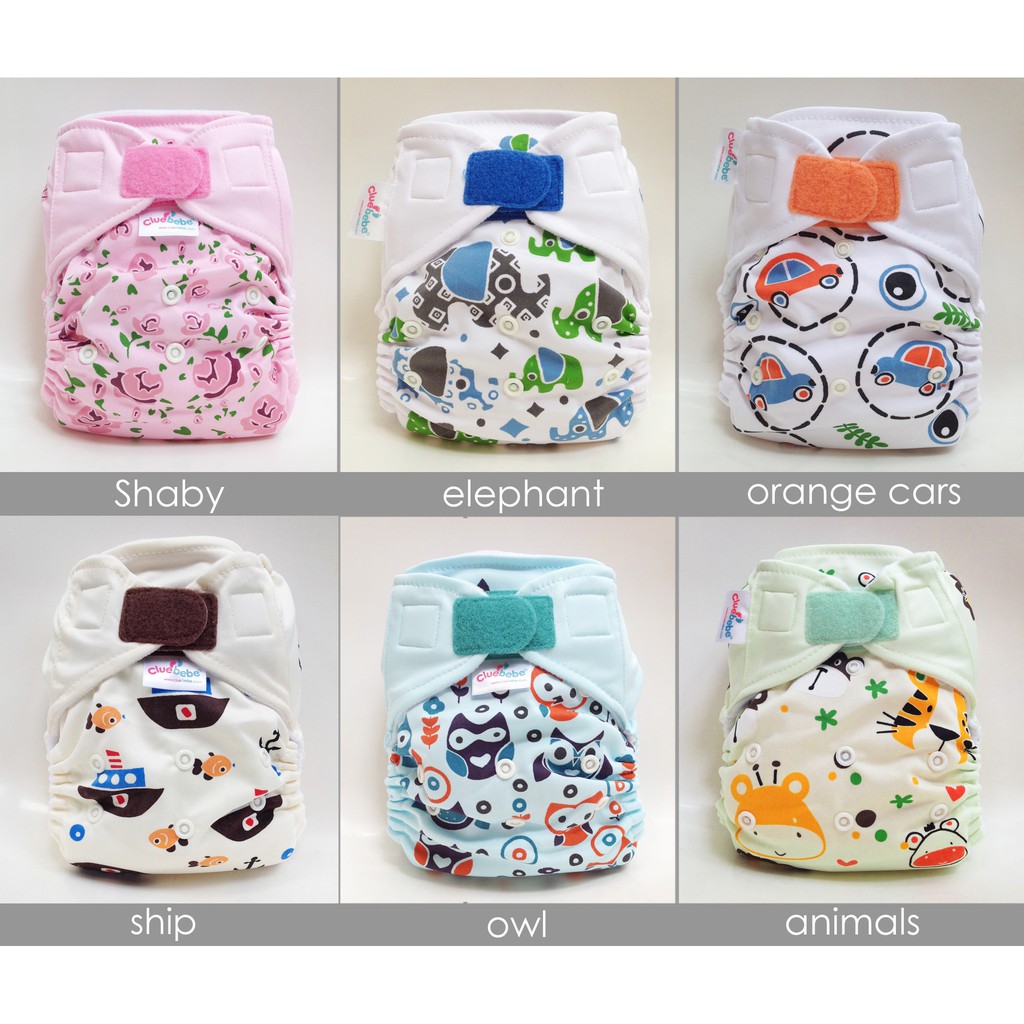 CLUEBEBE Pocket Classic Motif | Clodi | Cloth Diaper Popok Kain