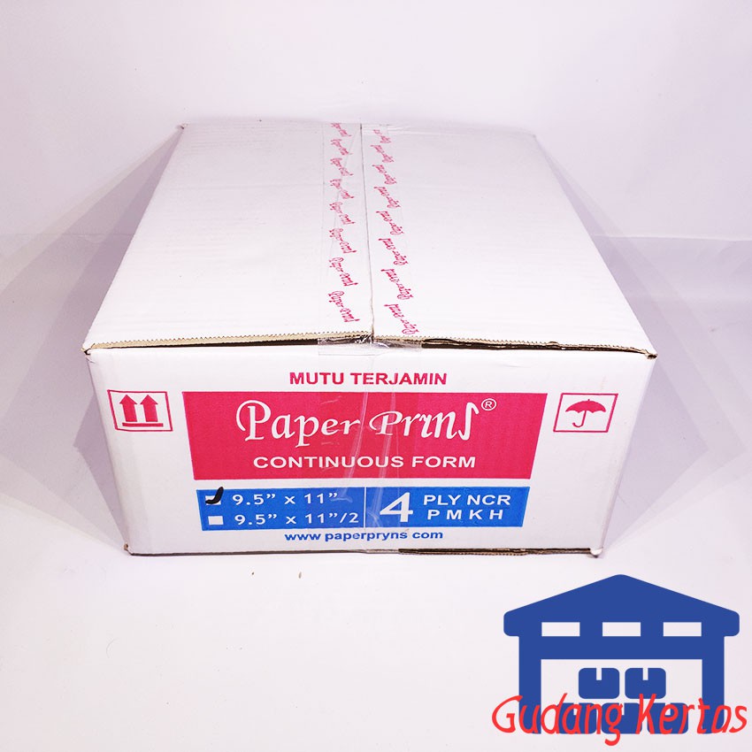

Promo CONTINUOUS FORM 91/2 X 11 4PLY PAPERPRYNS