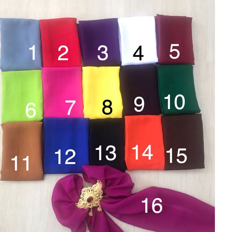 selendang sifon/icon