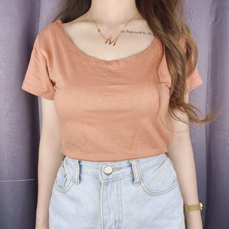 CROP WANITA CROP TOP POLOS / VIMEL COLLECTION