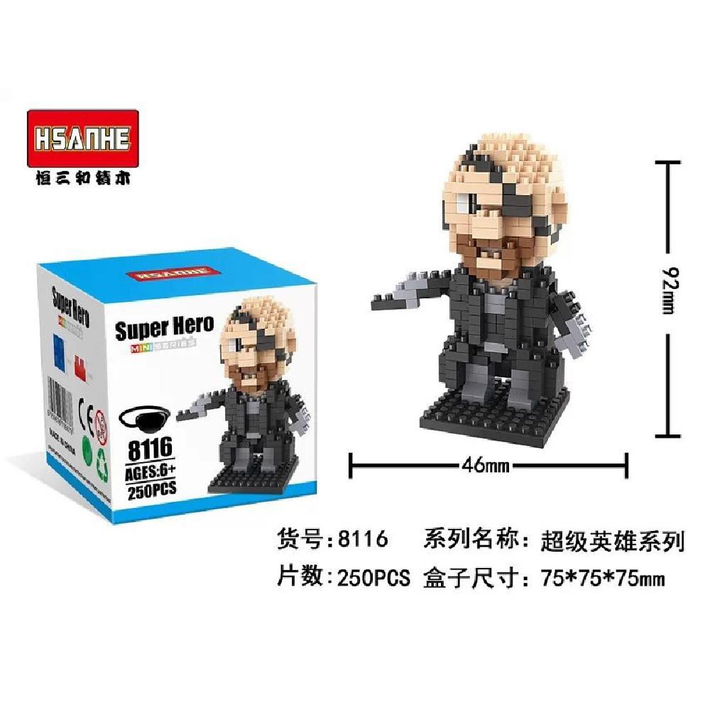 HSANHE BRICKS  8116 NFY SUPERHERO