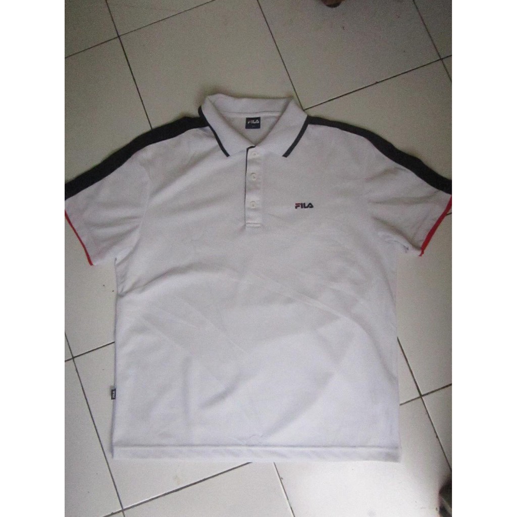 Baju Pria Brand Fila Original ukuran L