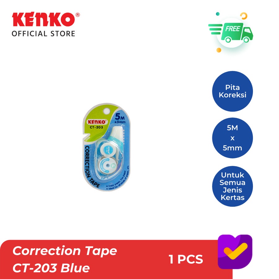 

KENKO CORRECTION TAPE CT-203 (5 M x 5 Mm)