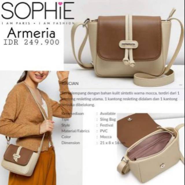 Tas Selempang Armeria Sophie Paris