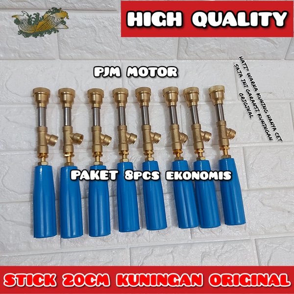 Stik Gun Gan Doorsmeer Alat Cuci Motor Ac Mobil Kuningan 20cm paket 8 batang