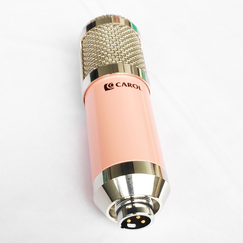 MIC CONDENSER CAROL MIC SMULE MICROPHONE CONDENSER MIC RECORDING MIC STUDIO REKAMAN