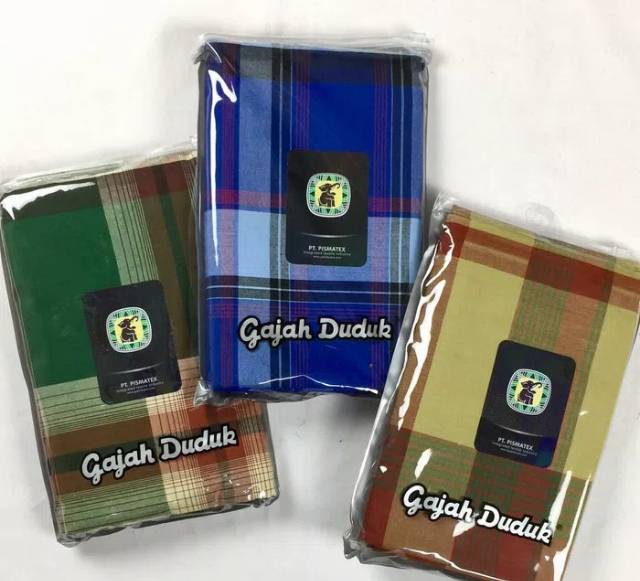 Sarung gajah duduk duplex grosir sarung gajah duduk mika zipper harga grosir