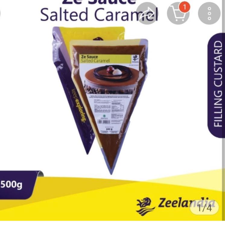 

WJ101 Zee saus salted caramel 500gr new 【y8】