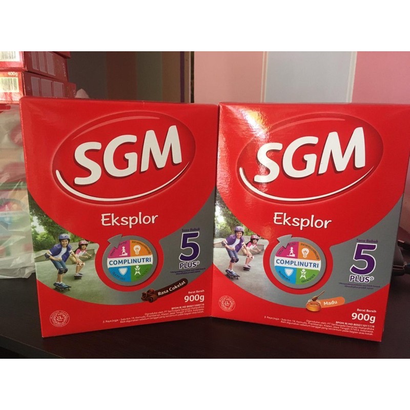 

SGM Eksplor 5Plus Complinutri 900gr Madu/Coklat