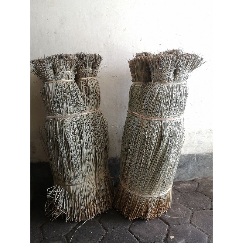 Rumput rumbai jerami mendong kering 15kg bahan anyaman GERAISURYA