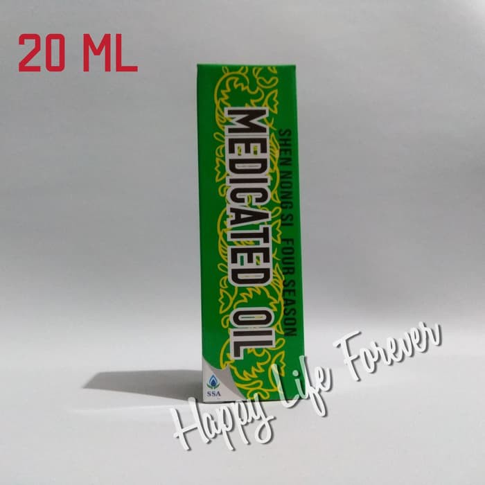 Four Season Medicated Oil 20 ml / 20 cc - minyak angin