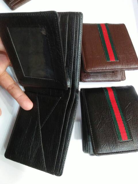 Dompet original lipat pendek list