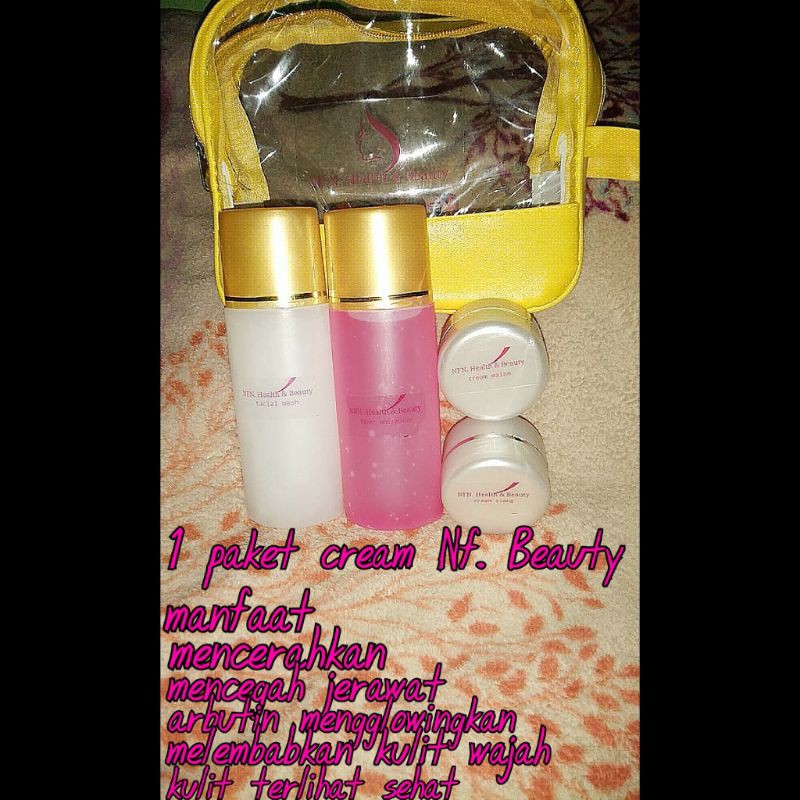 cream wajah glowing NF. Beauty