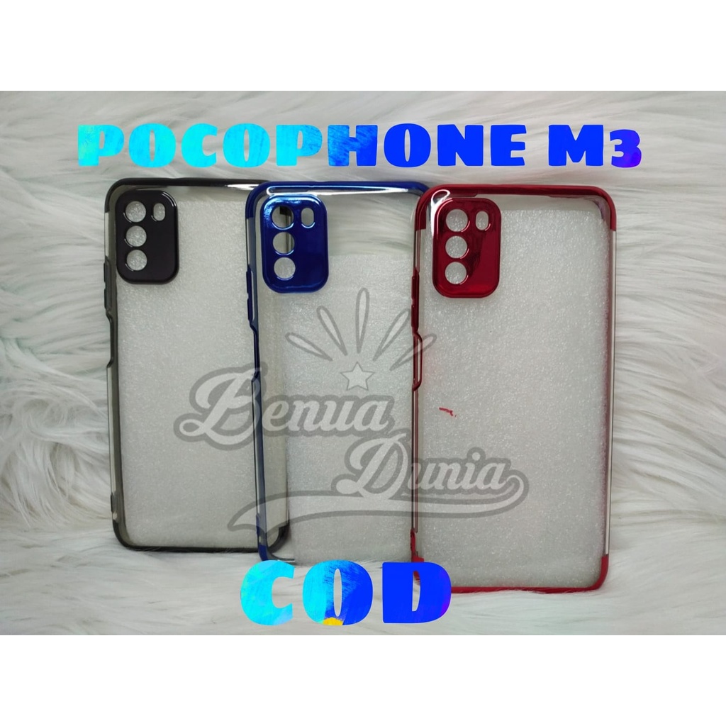 CASE REALME NARZO 20 PRO//SOFCASE SHINING CHROME PREMIUM REALME NARZO 20 PRO - BD
