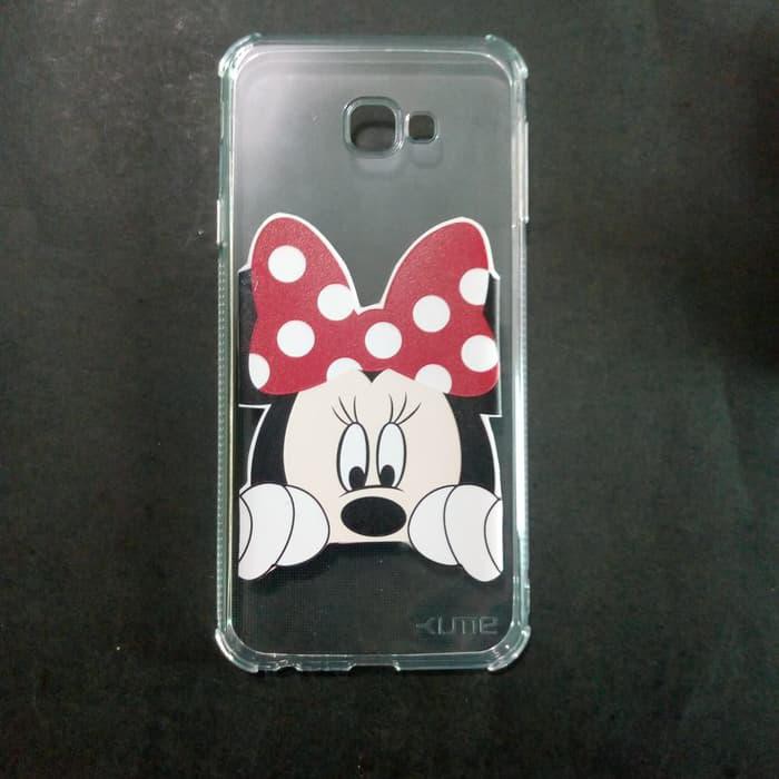 Case Samsung J4 Plus J4+ Anti Crack Karakter 3D Minnie Mouse