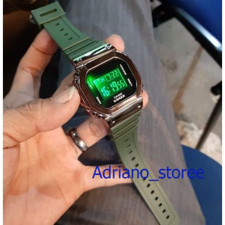 Jam tangan sport G Shock DW5600 water resist pilihan warna