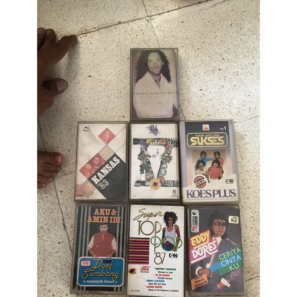 kaset radio tip jadul original campur