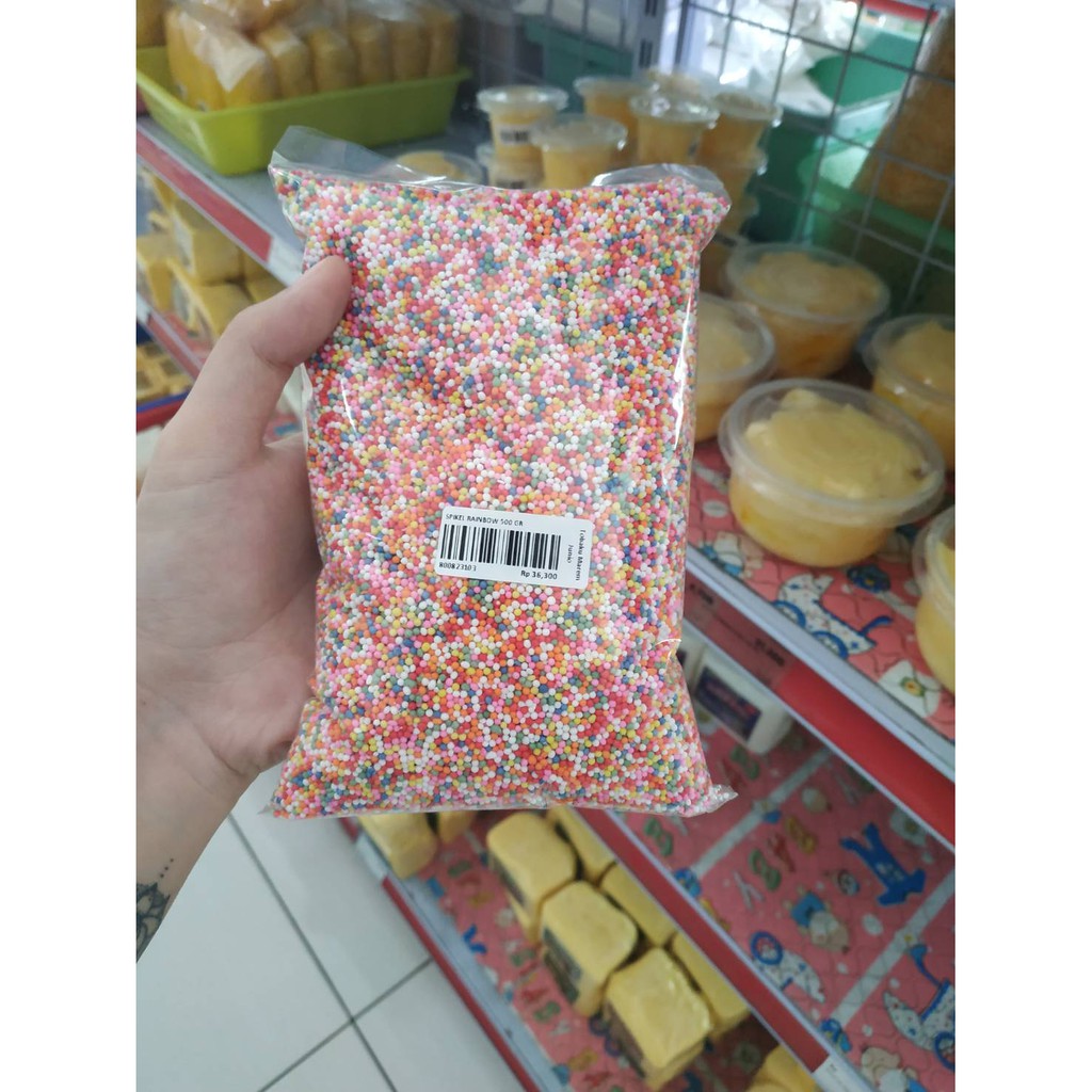 

Spikel Trimis Rainbow / Spikel Hiasan Tart 500gr [Repack]